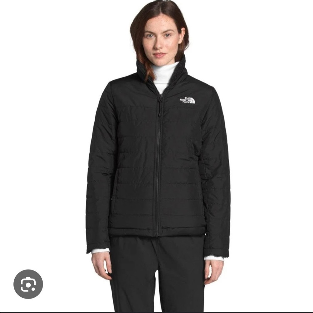 The North Face Women's Classic Black Puffer Reversible‎ Coat